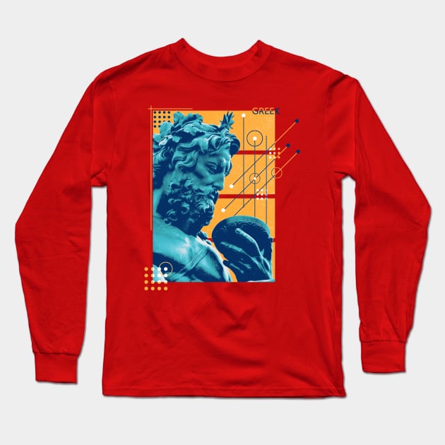 Thoughts Of A God Long Sleeve T-Shirt by Insanity_Saint